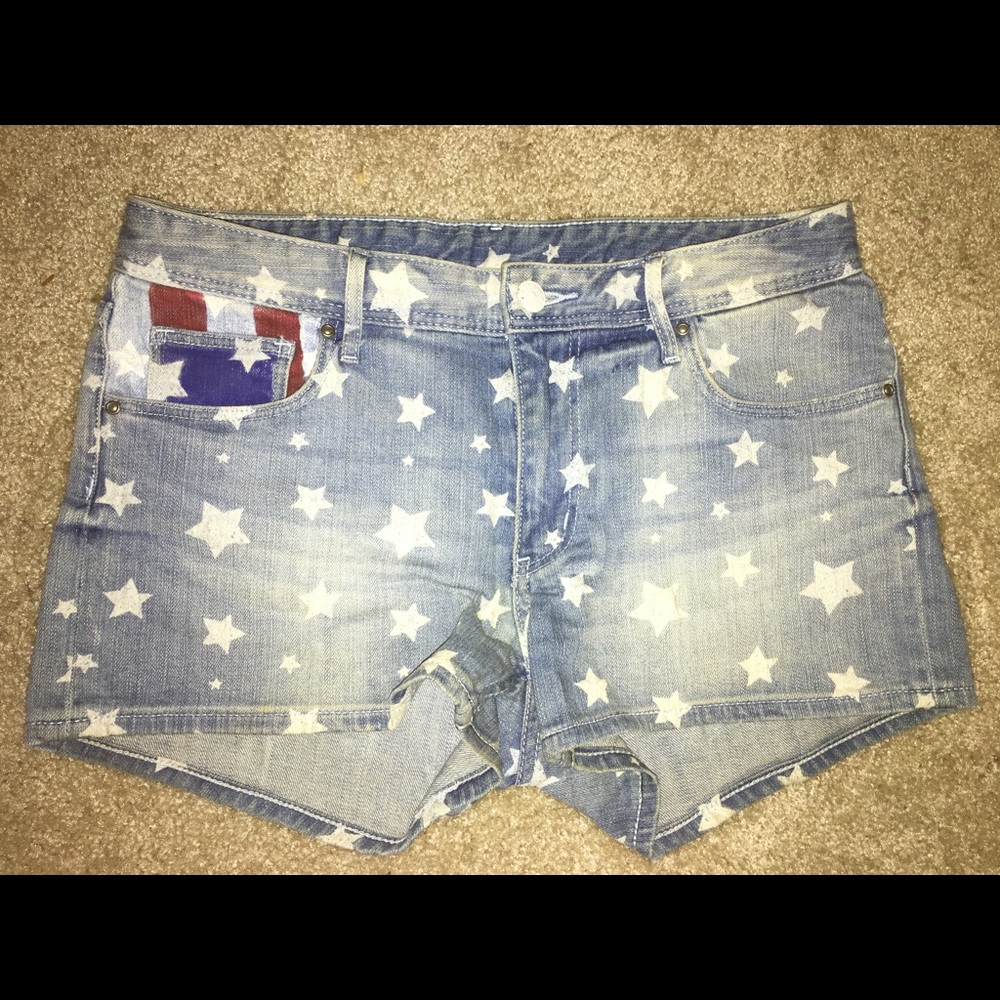 H&M Patriotic Shorts